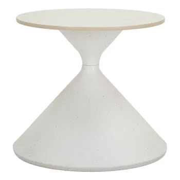 Masuta auxiliara rotunda cu blat ceramic o 45 cm Fush - Mauro Ferretti imagine