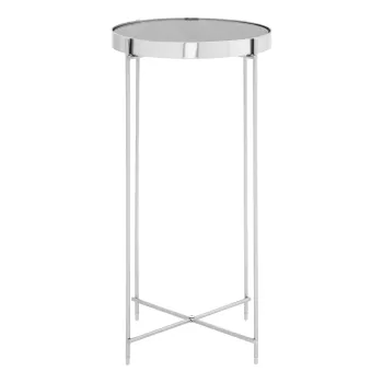 Masuta auxiliara rotunda cu blat din sticla o 33 cm Allure - Premier Housewares imagine