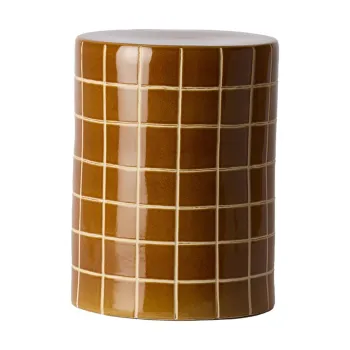 Masuta auxiliara rotunda din ceramica o 33 cm Maucho - Light & Living imagine