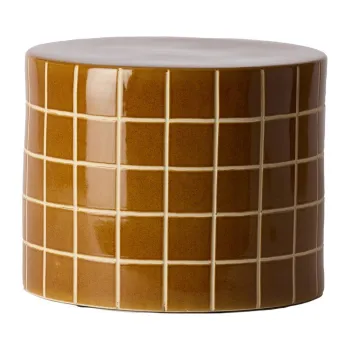 Masuta auxiliara rotunda din ceramica o 42 cm Maucho - Light & Living imagine