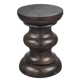 Masuta auxiliara rotunda din lemn de mango o 30 cm Jonah - WOOOD imagine