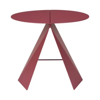 Masuta auxiliara rotunda din metal 45x46 cm Foldy - Zuiver imagine