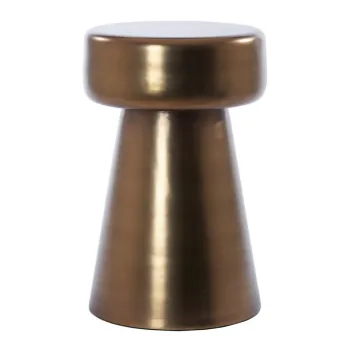 Masuta auxiliara rotunda din metal o 29 cm Dakwa - Light & Living imagine