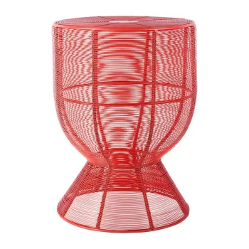 Masuta auxiliara rotunda din metal o 30,5 cm Cuerda Tambor - Leitmotiv imagine