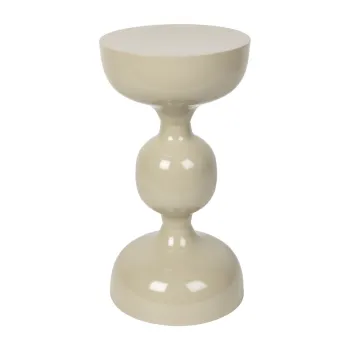 Masuta auxiliara rotunda din metal o 31 cm Lars - White Label imagine