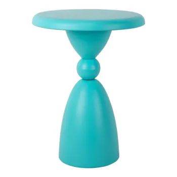 Masuta auxiliara rotunda din metal o 34 cm Folly - Leitmotiv imagine