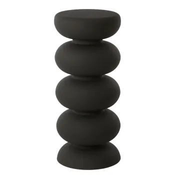 Masuta auxiliara rotunda din metal o 35 cm Kobodo - Light & Living imagine