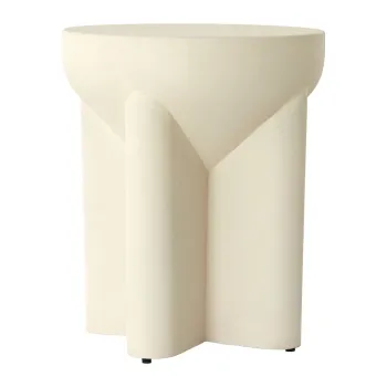 Masuta auxiliara rotunda din metal o 36 cm Mikado - Light & Living imagine