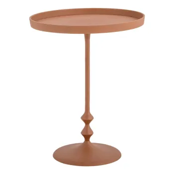 Masuta auxiliara rotunda din metal o 37 cm Anjou - Bloomingville imagine