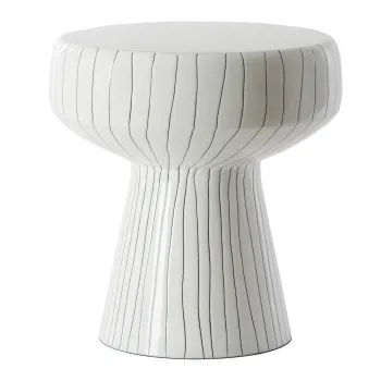 Masuta auxiliara rotunda din metal o 38 cm Dakwa - Light & Living imagine