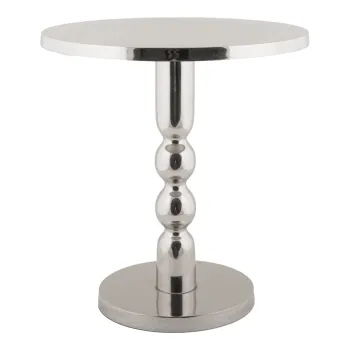 Masuta auxiliara rotunda din metal o 39,5 cm Sheen - Leitmotiv imagine