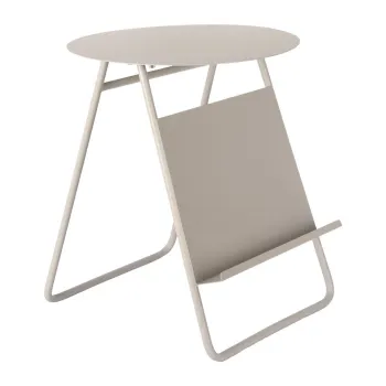 Masuta auxiliara rotunda din metal o 40 cm Esencia - Leitmotiv imagine