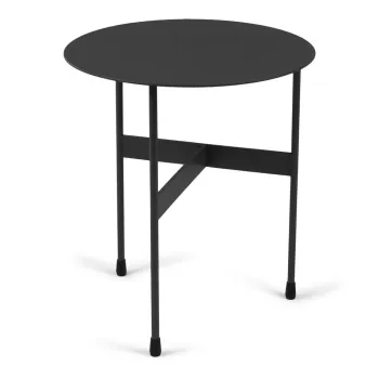 Masuta auxiliara rotunda din metal o 40 cm Mira - Spinder Design imagine