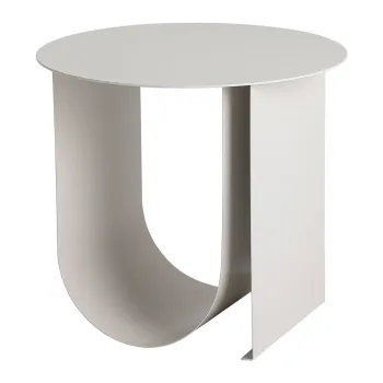 Masuta auxiliara rotunda din metal o 43 cm Cher - Bloomingville imagine