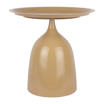 Masuta auxiliara rotunda din metal o 44 cm Paris - Leitmotiv imagine