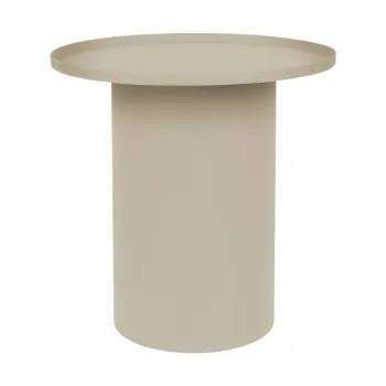 Masuta auxiliara rotunda din metal o 45,5 cm Sverre - White Label imagine