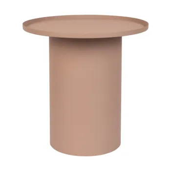 Masuta auxiliara rotunda din metal o 45,5 cm Sverre - White Label imagine