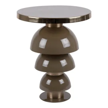 Masuta auxiliara rotunda din metal o 46 cm Tess - Leitmotiv imagine