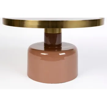 Masuta auxiliara rotunda din metal o 60 cm Glam - Zuiver imagine