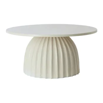 Masuta auxiliara rotunda din metal o 70 cm Veglia - Light & Living imagine