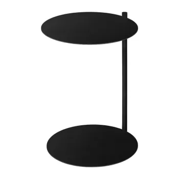 Masuta auxiliara rotunda din otel 41x40 cm Ande - noo.ma imagine