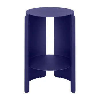 Masuta auxiliara rotunda din otel o 32 cm Wa - noo.ma imagine