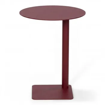 Masuta auxiliara rotunda din otel o 40 cm Sunny - Spinder Design imagine
