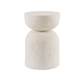 Masuta auxiliara rotunda din polirasina o 31 cm Albin - Bizzotto imagine