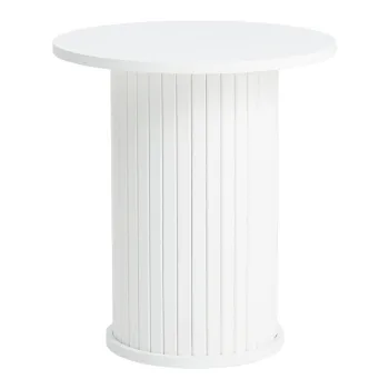 Masuta auxiliara rotunda Nola - Unique Furniture imagine