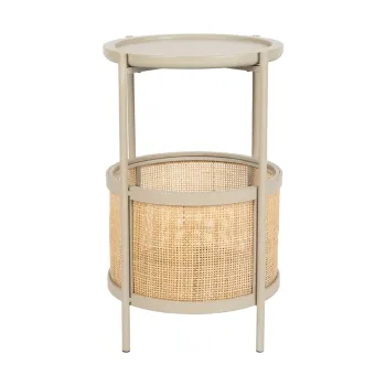 Masuta auxiliara rotunda o 30 cm Makoto - White Label imagine