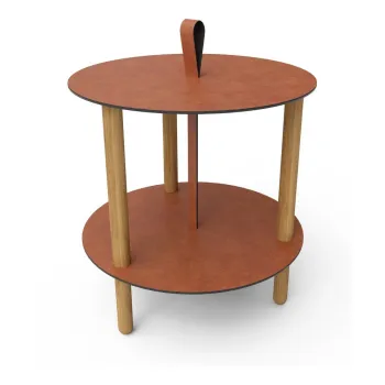 Masuta auxiliara rotunda o 48 cm Strap L Bull - LIND DNA imagine