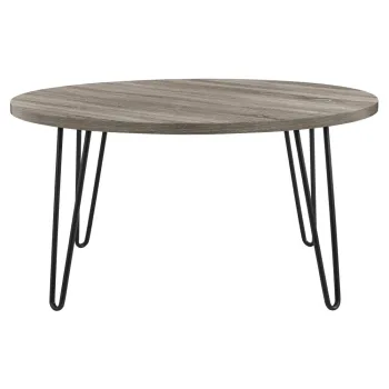 Masuta auxiliara Storaa Owen, o 90 cm, maro-gri imagine