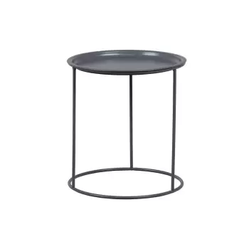 Masuta auxiliara WOOOD Ivar, o 40 cm, gri imagine