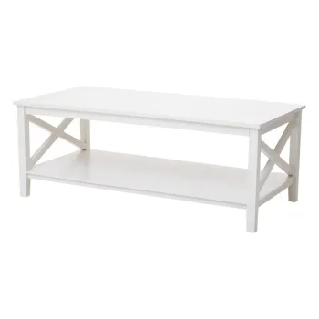 Masuta de cafea alba 60x120 cm Heritage - Premier Housewares imagine