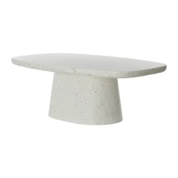 Masuta de cafea alba 70x120 cm Hamura - Light & Living imagine