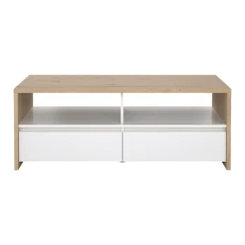 Masuta de cafea alba/in culoare naturala 60x120 cm Next - Tvilum imagine