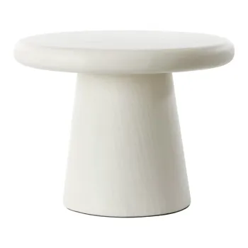 Masuta de cafea alba rotunda o 60 cm Kulona - Light & Living imagine