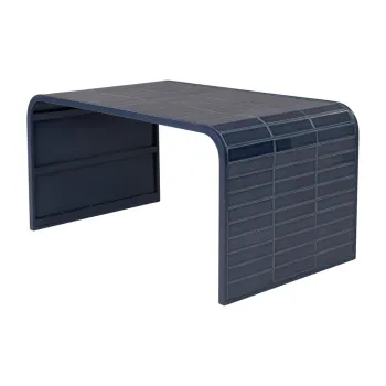 Masuta de cafea albastra din ceramica 47x80 cm Tiles - Zuiver imagine