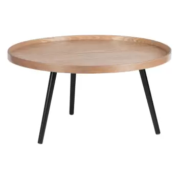 Masuta de cafea / auxiliara WOOOD Mesa, o 78 cm, natural imagine