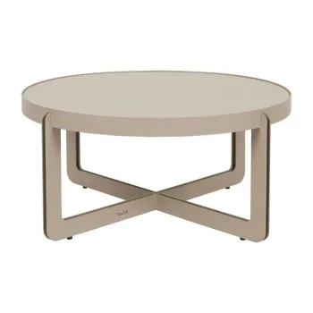 Masuta de cafea bej rotunda o 68 cm Centre - Zuiver imagine