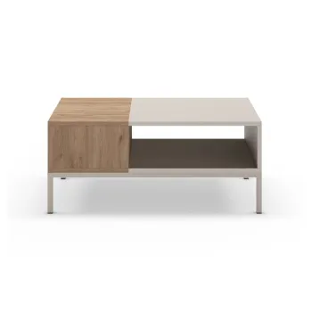 Masuta de cafea crem 56x90 cm Cailin - Marckeric imagine