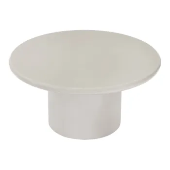 Masuta de cafea crem rotunda o 80 cm Nagano - House Nordic imagine