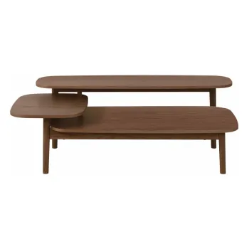 Masuta de cafea din furnir de nuc Woodman Eichberg imagine