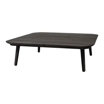 Masuta de cafea din lemn de frasin Ragaba Contrast Tetra, gri, 110 x 110cm imagine