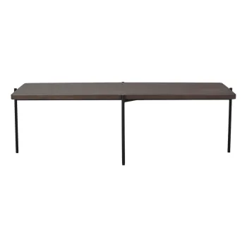 Masuta de cafea din lemn de frasin Rowico Shelton, 145 x 60 cm, maro imagine