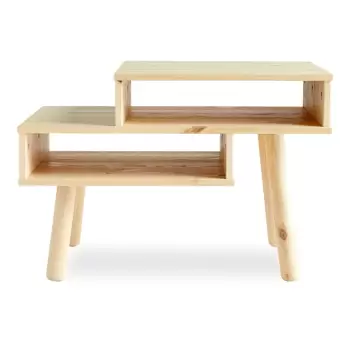 Masuta de cafea din lemn de pin Karup Design Haku, natural imagine
