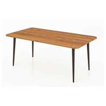 Masuta de cafea din lemn de stejar 60x110 cm Kula - The Beds imagine