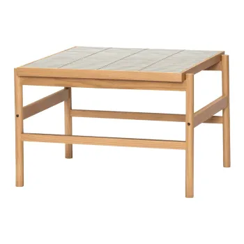 Masuta de cafea in culoare naturala 66x60 cm Tile - Hubsch imagine