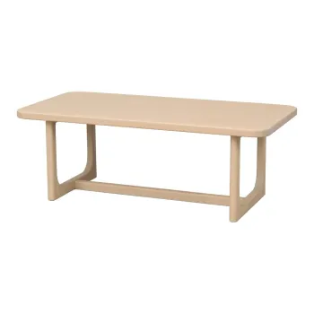 Masuta de cafea in culoare naturala deschisa cu blat cu aspect de lemn de stejar 50x103 cm Driscoll - Rowico imagine