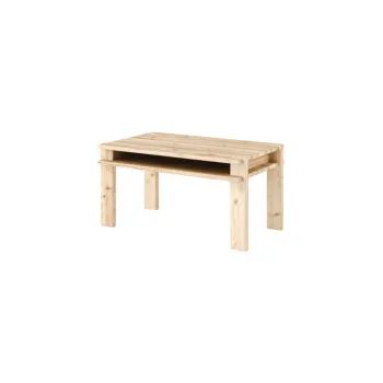Masuta de cafea in culoare naturala deschisa din lemn de pin 50x80 cm Tuck - Karup imagine